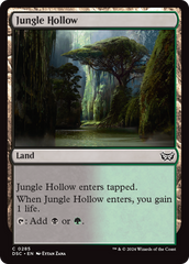 Jungle Hollow [Duskmourn: House of Horror Commander] | Boutique FDB TCG