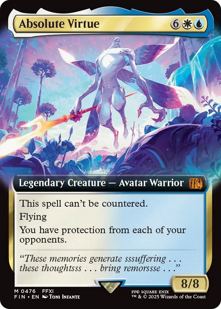 Absolute Virtue (Extended Art) [FINAL FANTASY] | Boutique FDB TCG