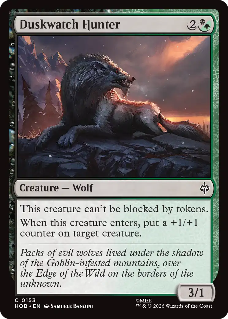 Duskwatch Hunter [The Hobbit] | Boutique FDB TCG