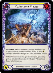 Coalescence Mirage (Yellow) [EVR145] (Everfest)  1st Edition Rainbow Foil | Boutique FDB TCG