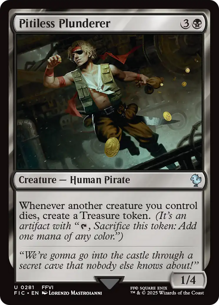 Pitiless Plunderer [FINAL FANTASY Commander] | Boutique FDB TCG