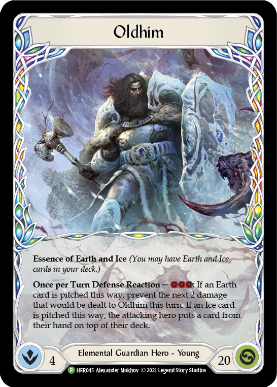 Oldhim [HER045] (Promo)  Cold Foil | Boutique FDB TCG