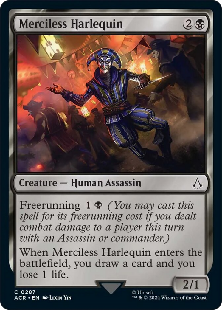 Merciless Harlequin [Assassin's Creed] | Boutique FDB TCG