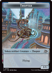 Thopter (0009) // Treasure Double-Sided Token [Aetherdrift Tokens] | Boutique FDB TCG