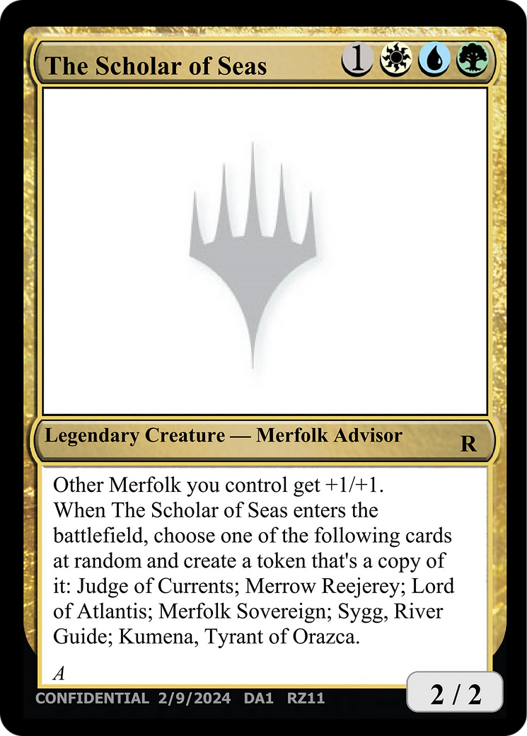 The Scholar of Seas [Unknown Event] | Boutique FDB TCG