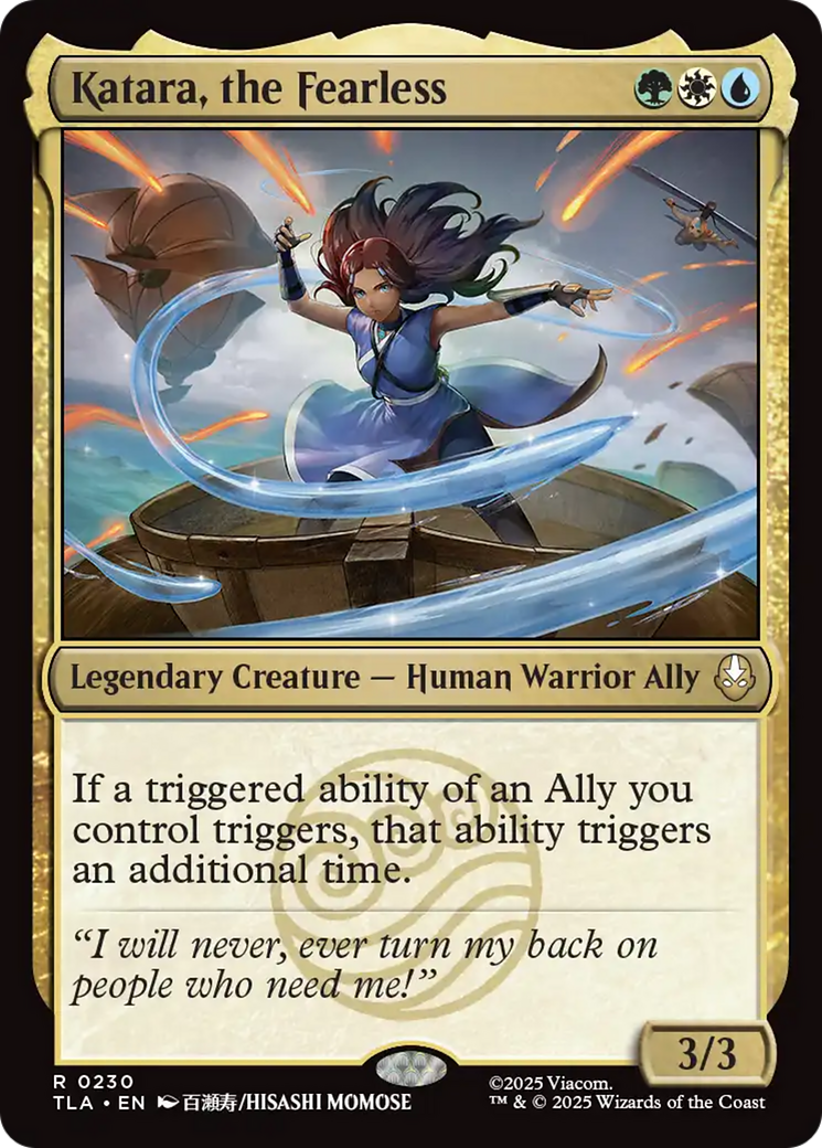 Katara, the Fearless [Avatar: The Last Airbender] | Boutique FDB TCG