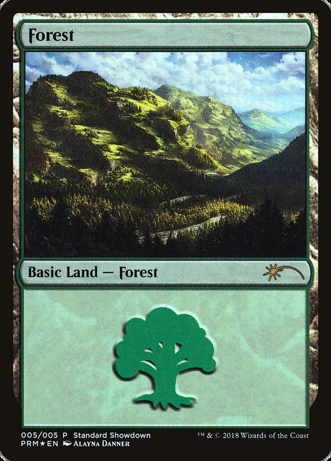 Forest (Alayna Danner) [Standard Showdown Promos] | Boutique FDB TCG