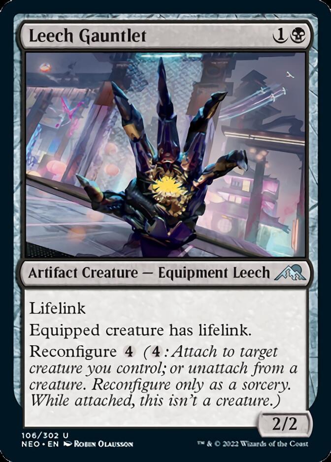 Leech Gauntlet [Kamigawa: Neon Dynasty] | Boutique FDB TCG