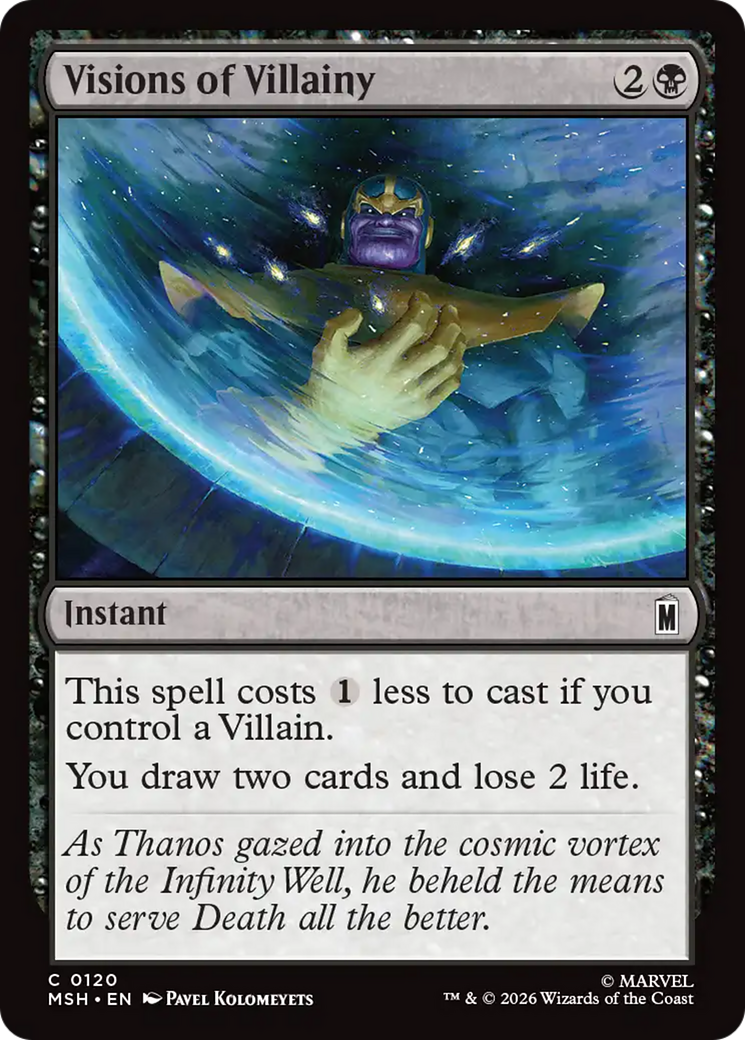 Visions of Villainy [Marvel Super Heroes] | Boutique FDB TCG