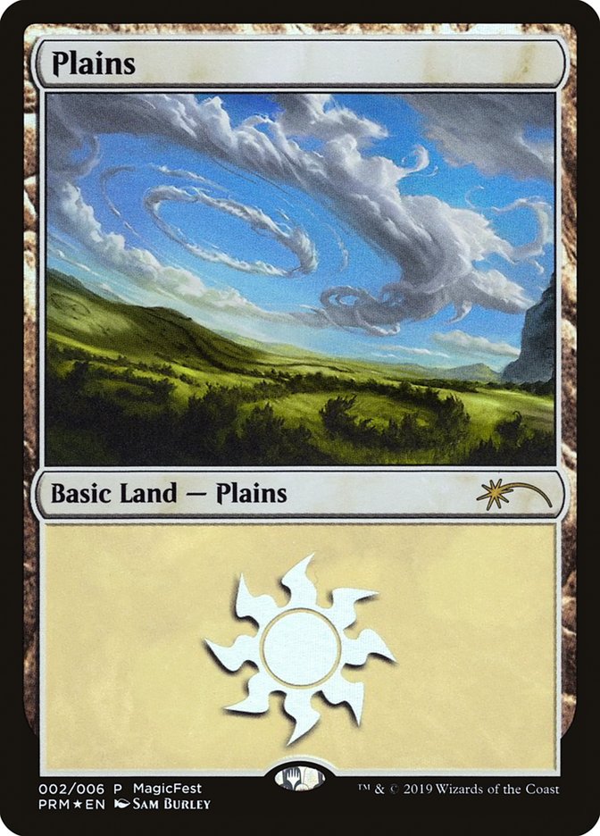 Plains (2019) [MagicFest 2019] | Boutique FDB TCG