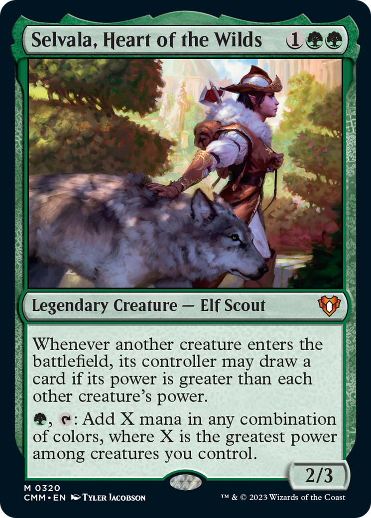 Selvala, Heart of the Wilds [Commander Masters] | Boutique FDB TCG