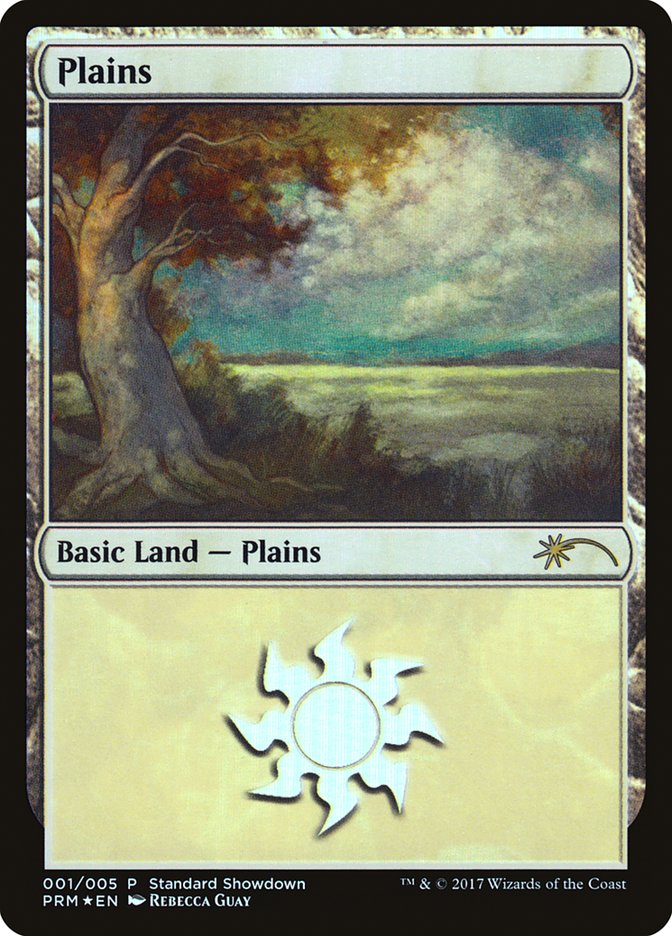 Plains (Rebecca Guay) [Standard Showdown Promos] | Boutique FDB TCG