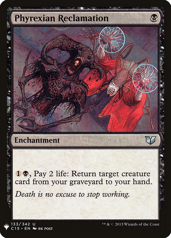 Phyrexian Reclamation [Mystery Booster] | Boutique FDB TCG