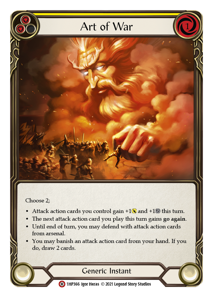 Art of War [1HP366] (History Pack 1) | Boutique FDB TCG