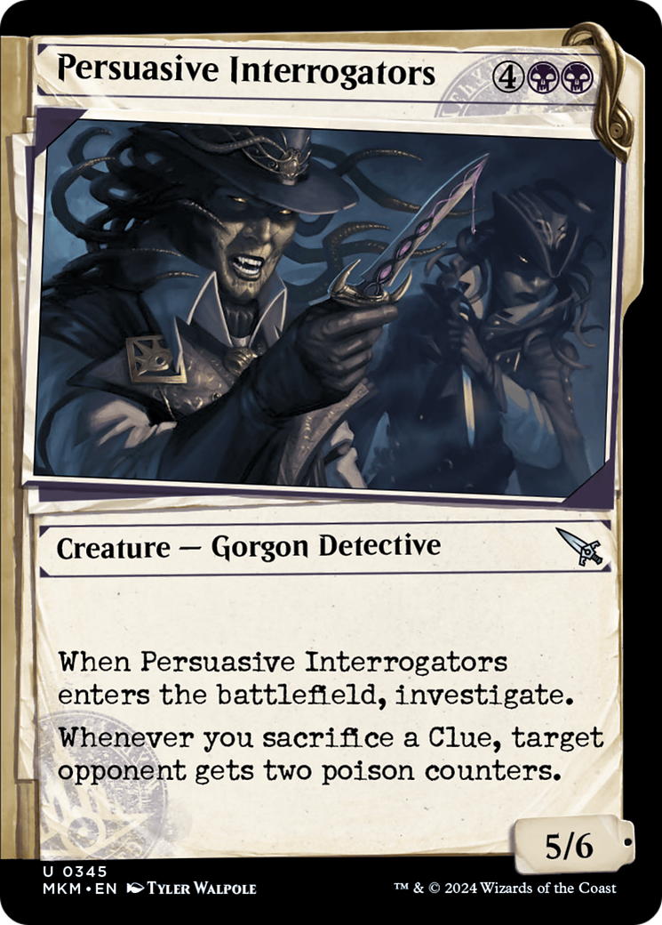 Persuasive Interrogators (Showcase) [Murders at Karlov Manor] | Boutique FDB TCG