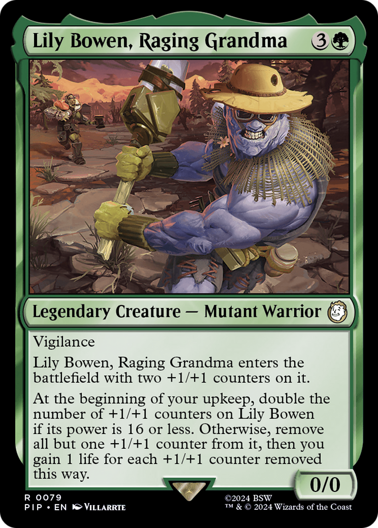 Lily Bowen, Raging Grandma [Fallout] | Boutique FDB TCG