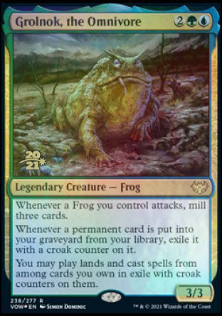 Grolnok, the Omnivore [Innistrad: Crimson Vow Prerelease Promos] | Boutique FDB TCG