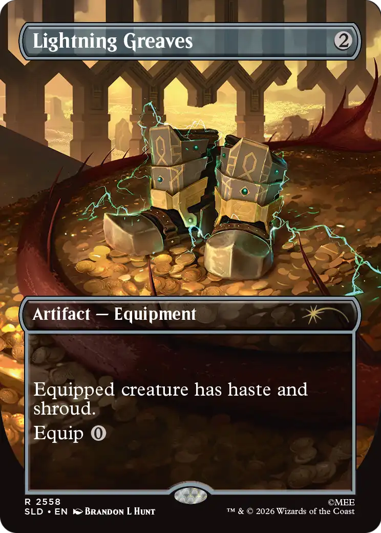 Lightning Greaves (2558) [Secret Lair Drop Series] | Boutique FDB TCG