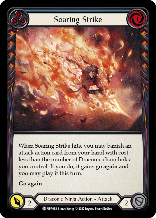 Soaring Strike (Blue) [UPR083] (Uprising) | Boutique FDB TCG