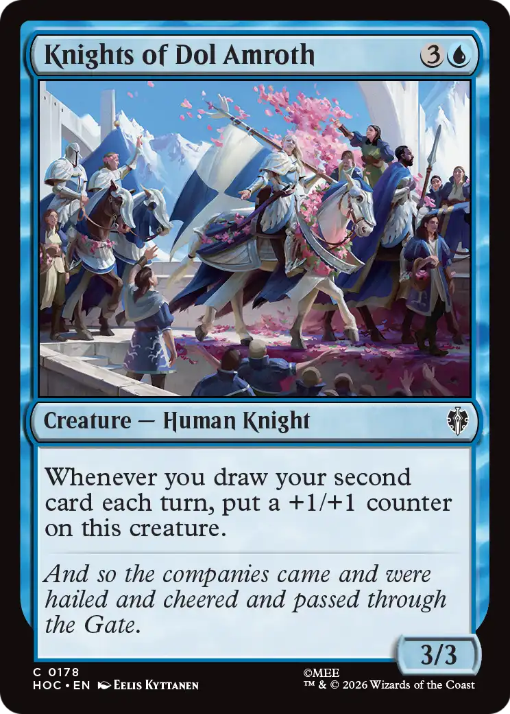 Knights of Dol Amroth [The Hobbit: Eternal-Legal] | Boutique FDB TCG