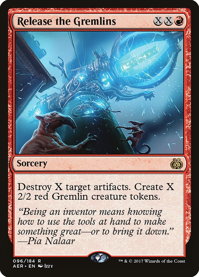 Release the Gremlins [Aether Revolt] | Boutique FDB TCG