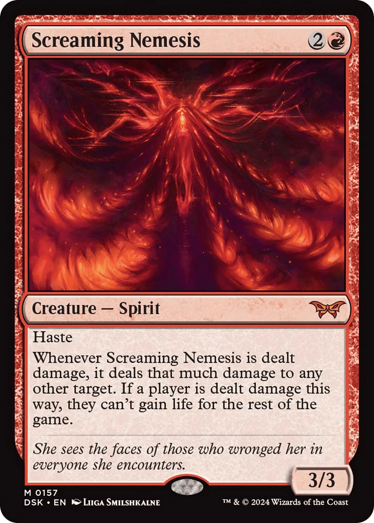 Screaming Nemesis [Duskmourn: House of Horror] | Boutique FDB TCG