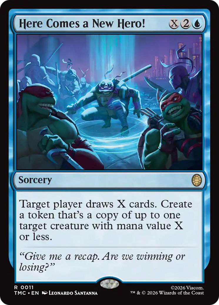 Here Comes a New Hero! [Teenage Mutant Ninja Turtles Commander] | Boutique FDB TCG