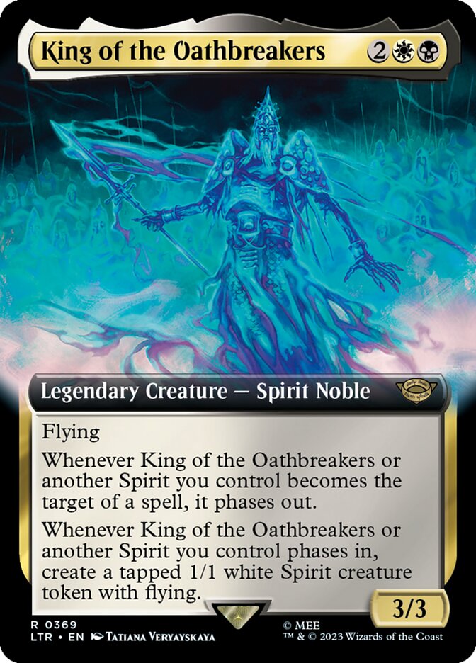 King of the Oathbreakers (Extended Art) [The Lord of the Rings: Tales of Middle-Earth] | Boutique FDB TCG