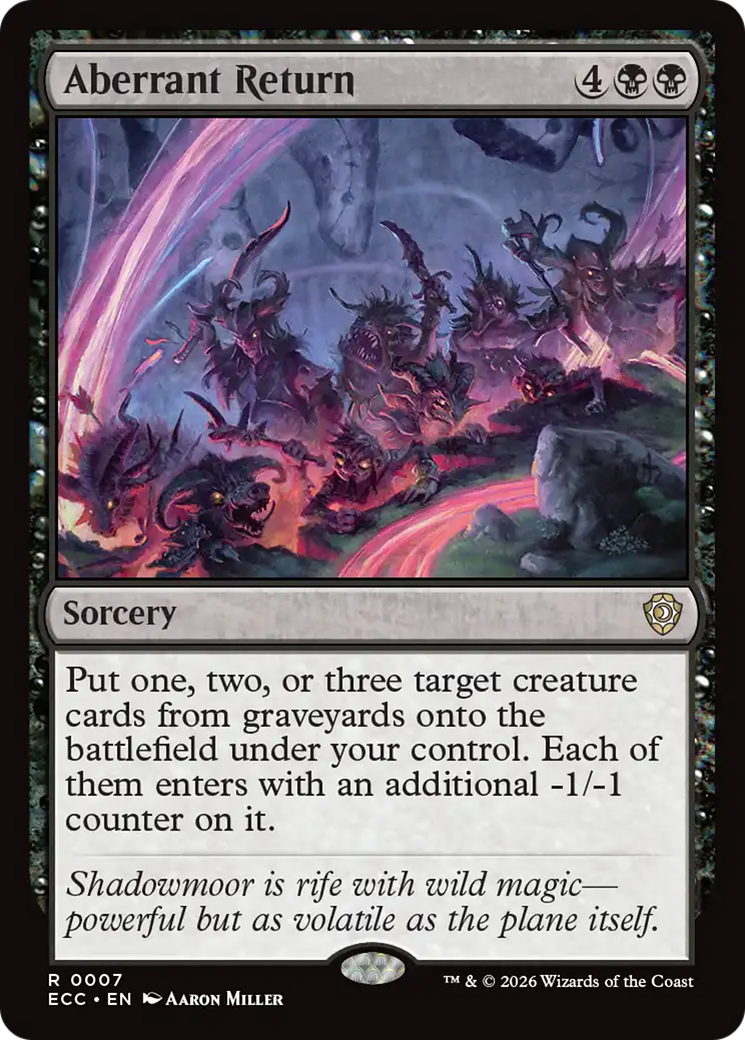 Aberrant Return [Lorwyn Eclipsed Commander] | Boutique FDB TCG