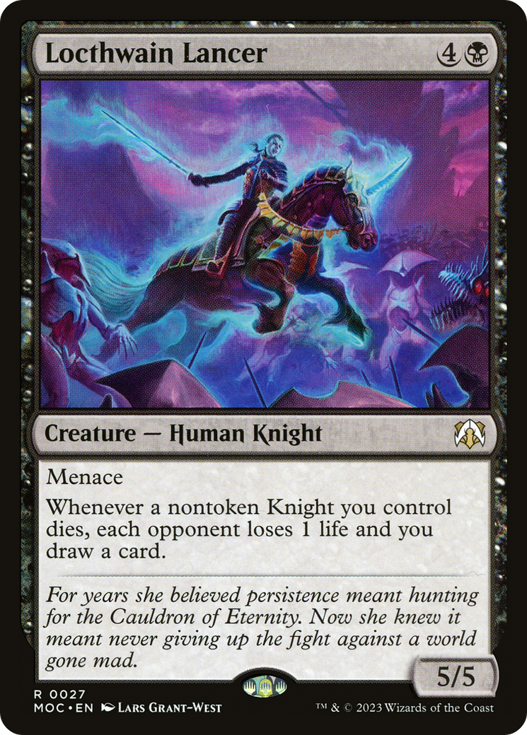 Locthwain Lancer [March of the Machine Commander] | Boutique FDB TCG