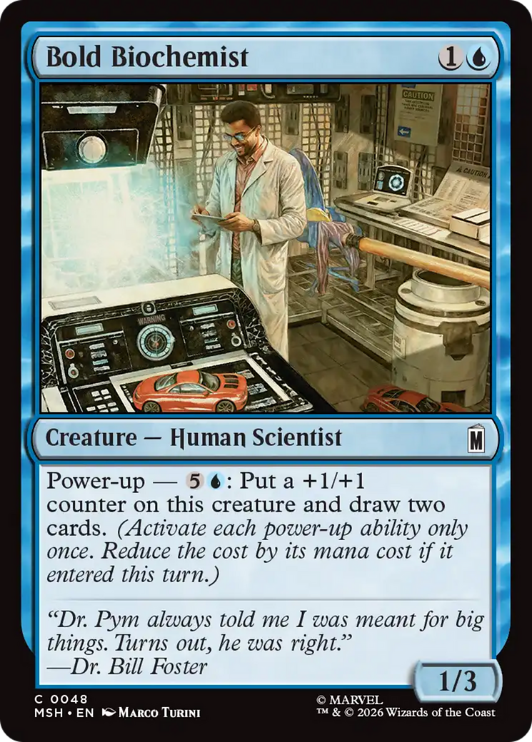 Bold Biochemist [Marvel Super Heroes] | Boutique FDB TCG
