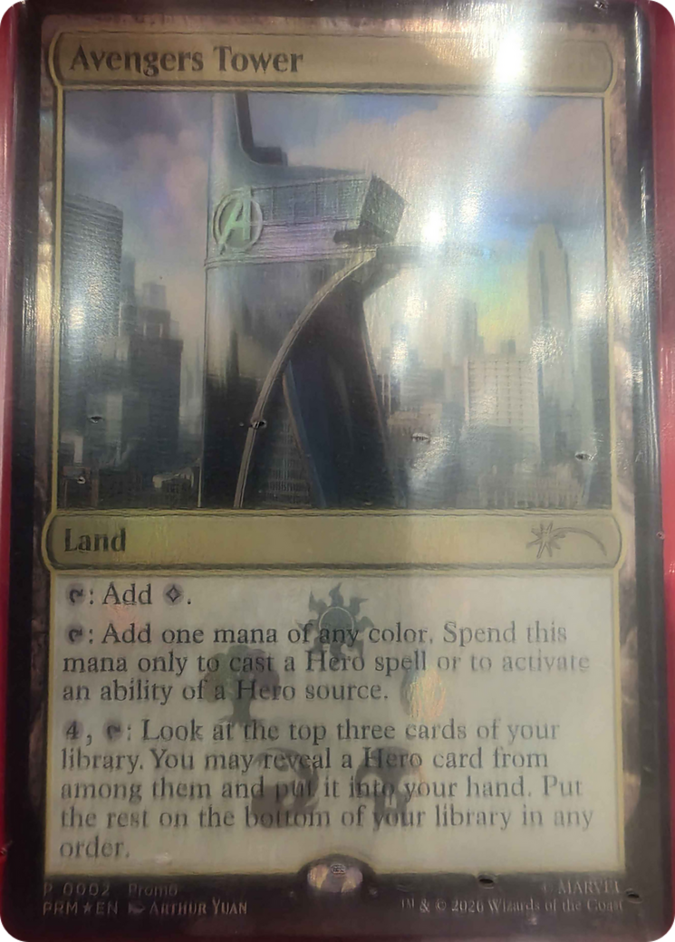 Avengers Tower [Marvel Super Heroes Promos] | Boutique FDB TCG