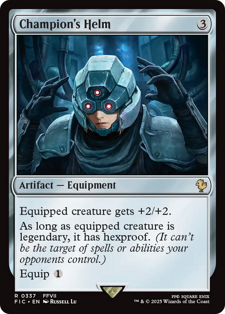 Champion's Helm [FINAL FANTASY Commander] | Boutique FDB TCG