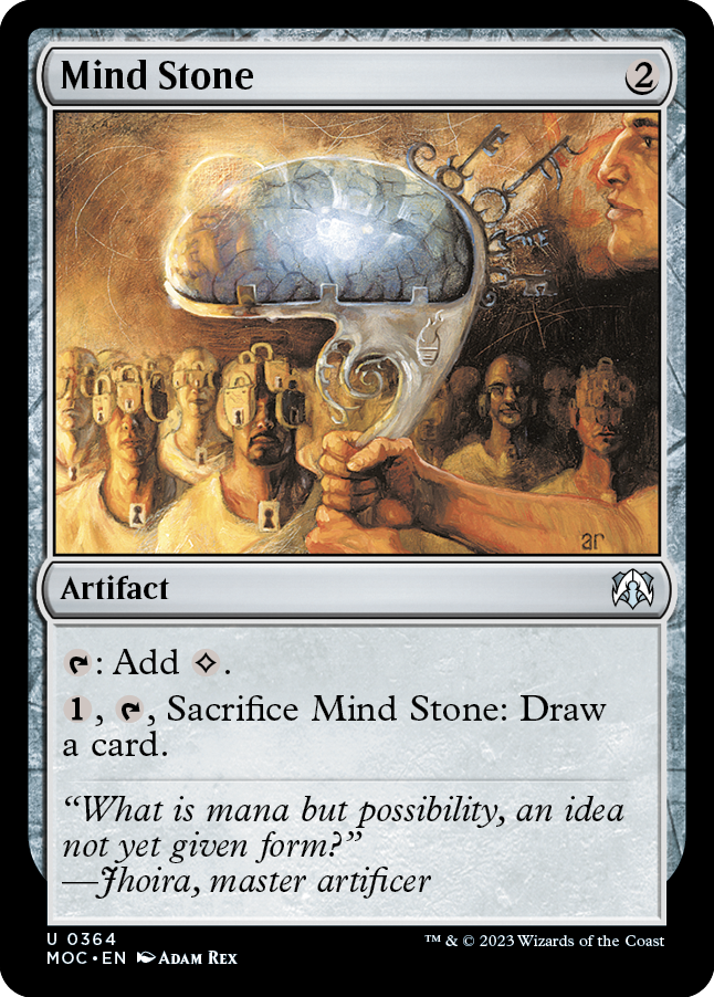 Mind Stone [March of the Machine Commander] | Boutique FDB TCG