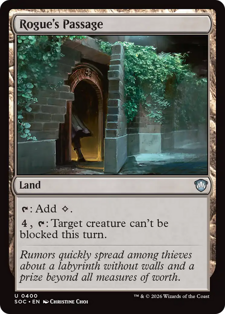 Rogue's Passage [Secrets of Strixhaven Commander] | Boutique FDB TCG