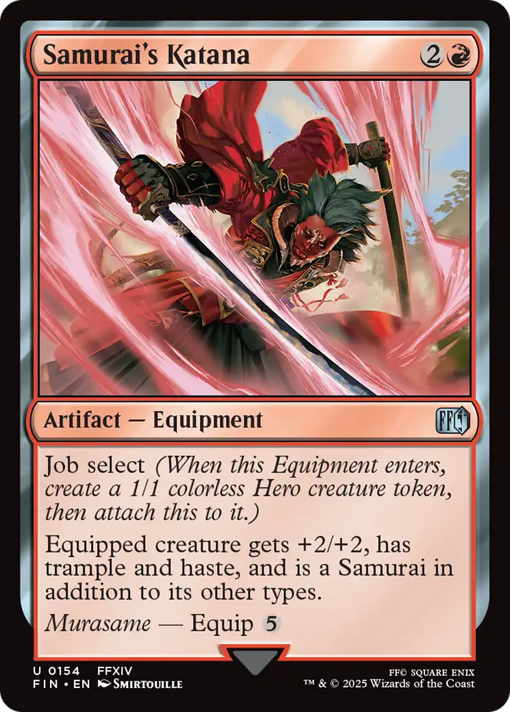 Samurai's Katana [FINAL FANTASY] | Boutique FDB TCG