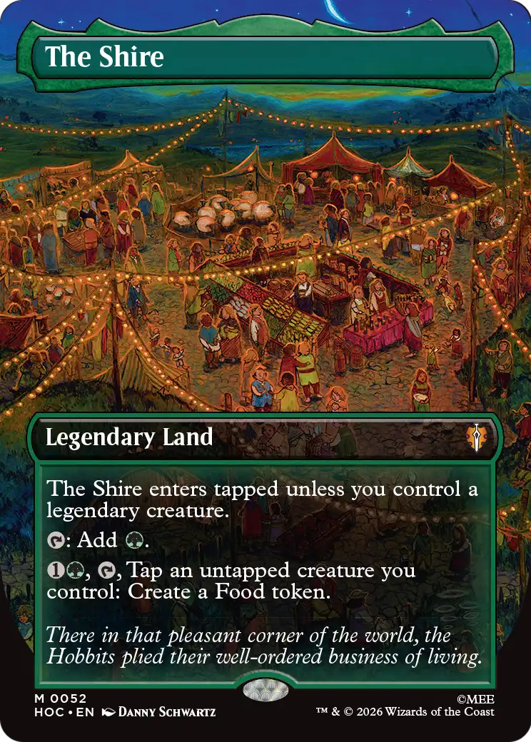 The Shire (Borderless) [The Hobbit: Eternal-Legal] | Boutique FDB TCG