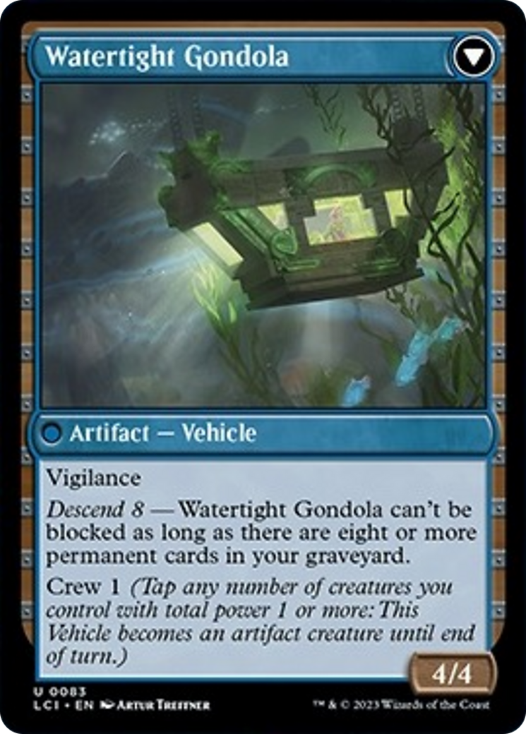 Waterlogged Hulk // Watertight Gondola [The Lost Caverns of Ixalan] | Boutique FDB TCG