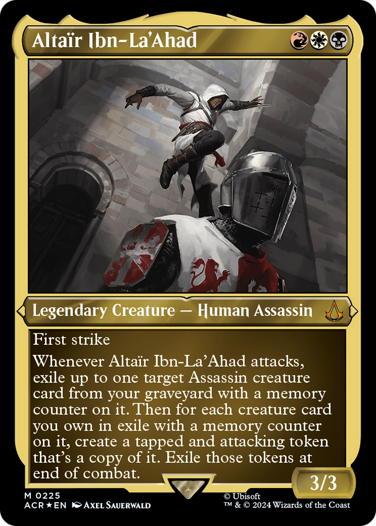 Altair Ibn-La'Ahad (Foil Etched) [Assassin's Creed] | Boutique FDB TCG