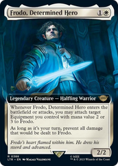 Frodo, Determined Hero (Extended Art) [The Lord of the Rings: Tales of Middle-Earth] | Boutique FDB TCG