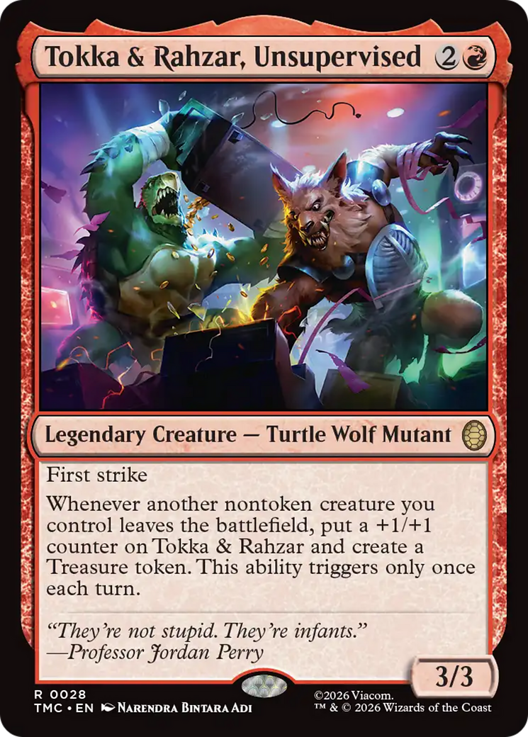Tokka & Rahzar, Unsupervised [Teenage Mutant Ninja Turtles Commander] | Boutique FDB TCG