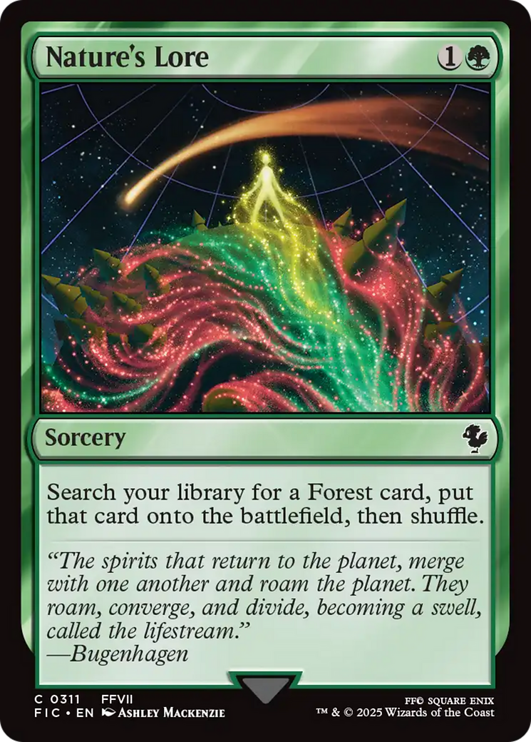 Nature's Lore [FINAL FANTASY Commander] | Boutique FDB TCG