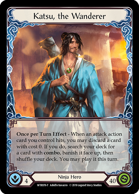 Harmonized Kodachi // Katsu, the Wanderer [WTR078 // WTR076] (Welcome to Rathe)  1st Edition Normal | Boutique FDB TCG