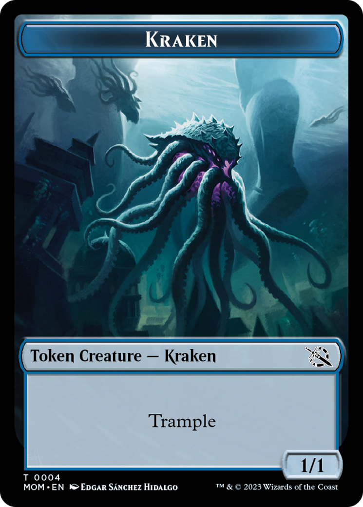 Kraken Token [March of the Machine Tokens] | Boutique FDB TCG