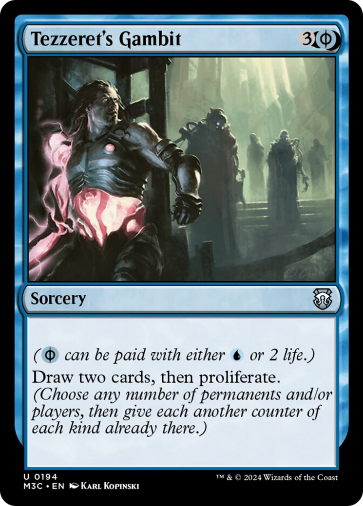 Tezzeret's Gambit [Modern Horizons 3 Commander] | Boutique FDB TCG
