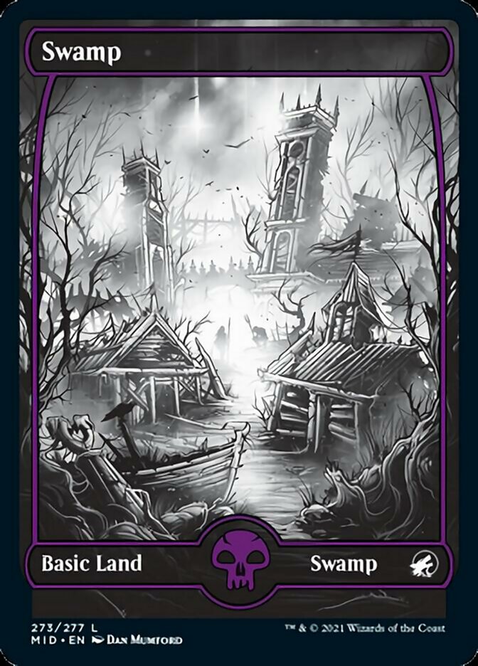Swamp (273) [Innistrad: Midnight Hunt] | Boutique FDB TCG