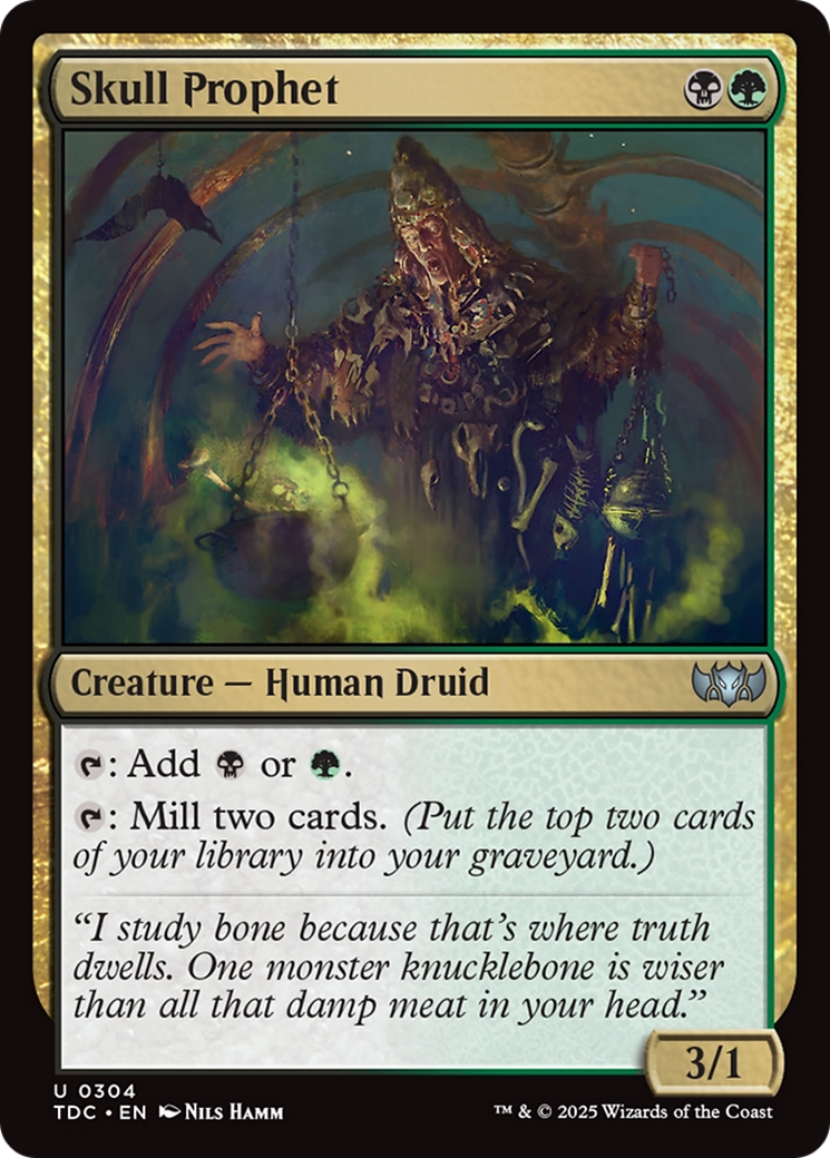 Skull Prophet [Tarkir: Dragonstorm Commander] | Boutique FDB TCG