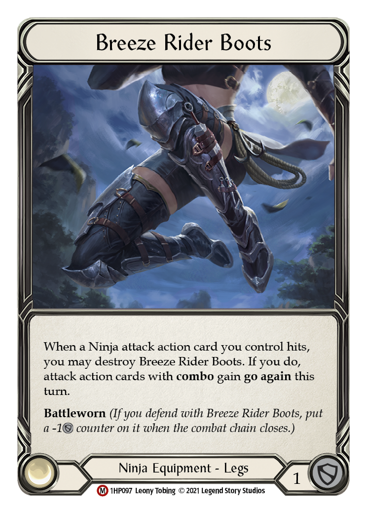 Breeze Rider Boots [1HP097] (History Pack 1) | Boutique FDB TCG