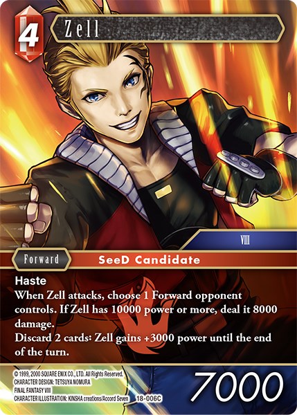 Zell [Resurgence of Power] | Boutique FDB TCG