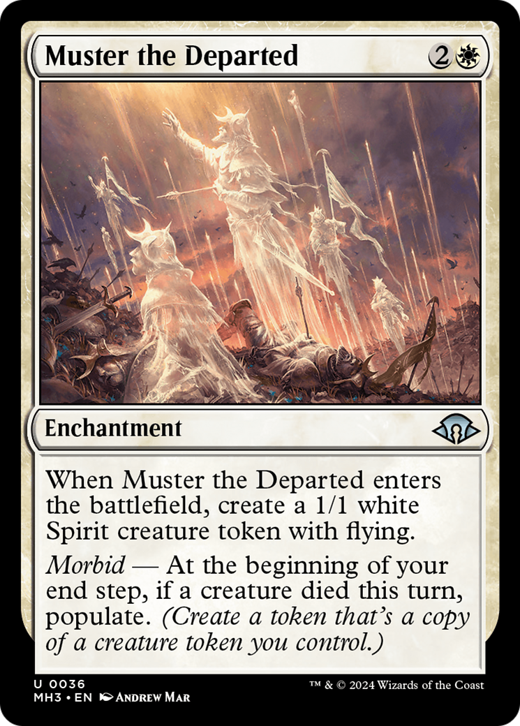 Muster the Departed [Modern Horizons 3] | Boutique FDB TCG